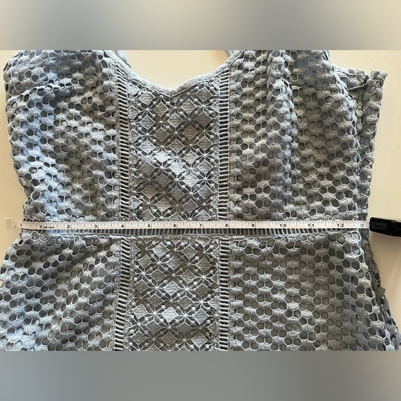 Abercrombie & Fitch XS multi stitch embroidered spaghetti strap mini dress - Picture 9 of 9